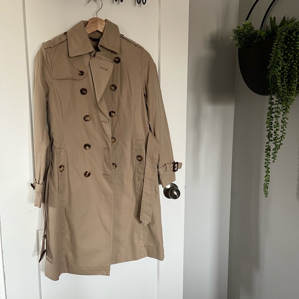 Brooks Brothers Classic Beige Trench Coat